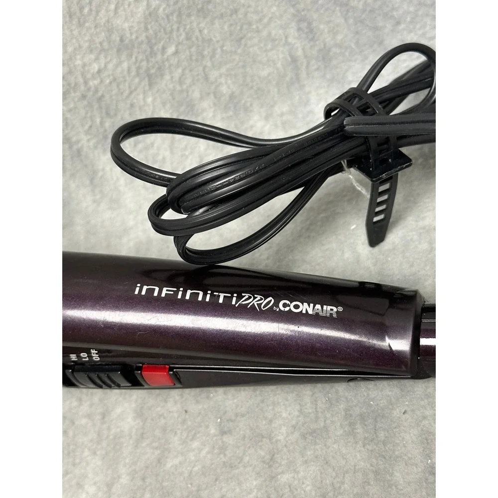 Conair‎ InfinitiPro Secret Curl Wand Purple Automatic Hair Styler CD203